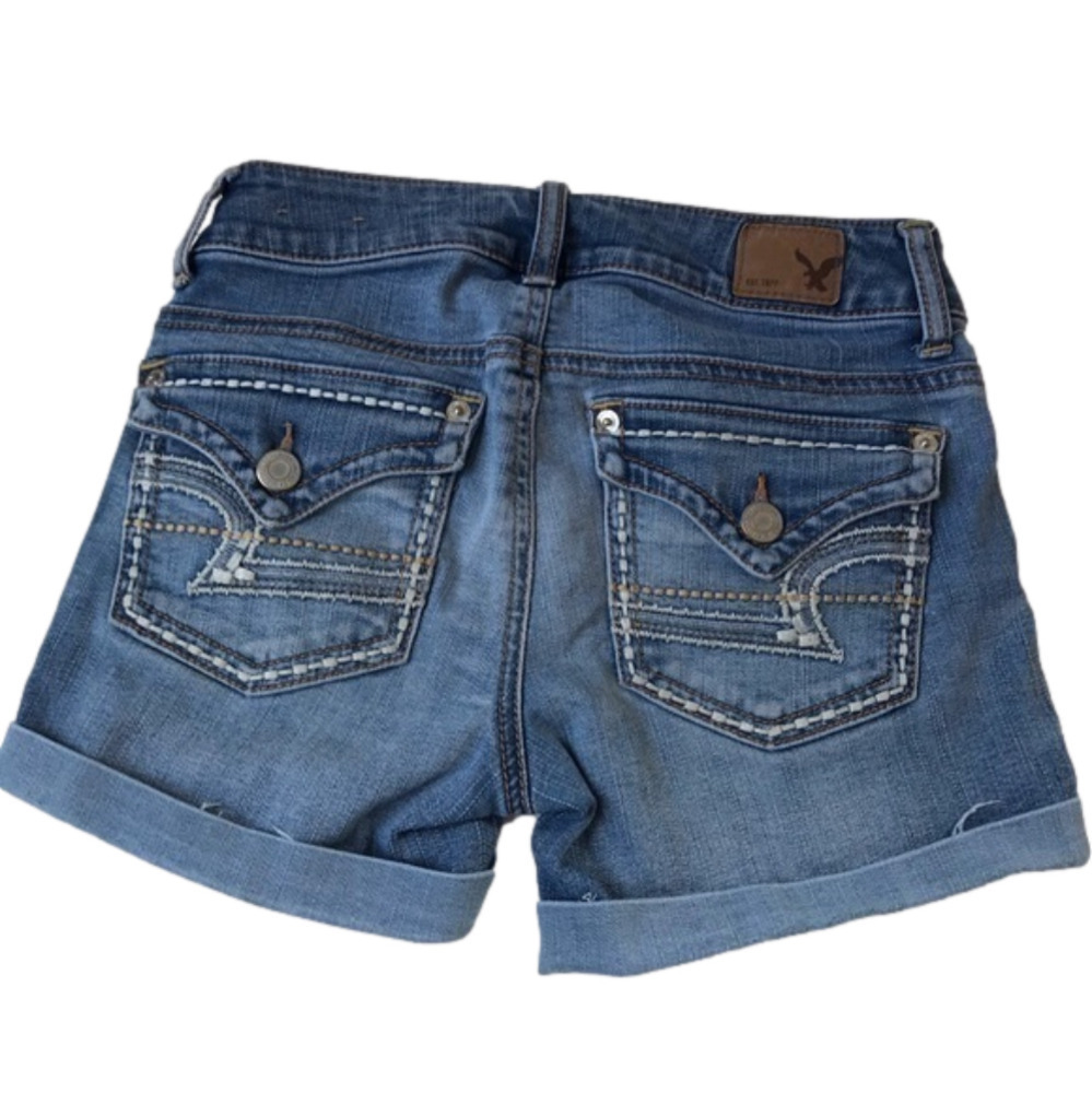 AEO super stretch MIDI light wash size 00